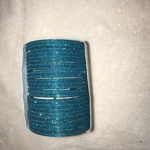 Blue Glitter Bangles